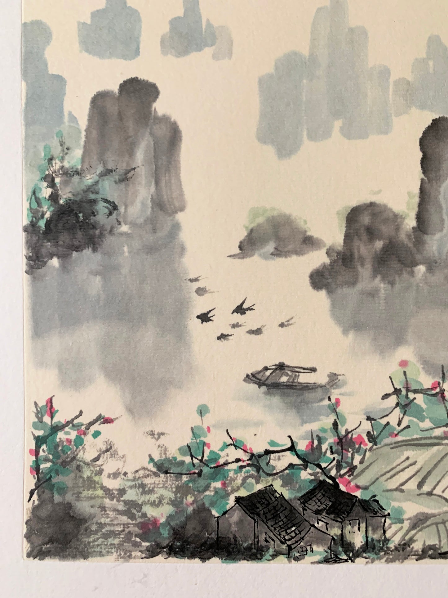 Lijiang Landscape Original Chinese Ink Painting