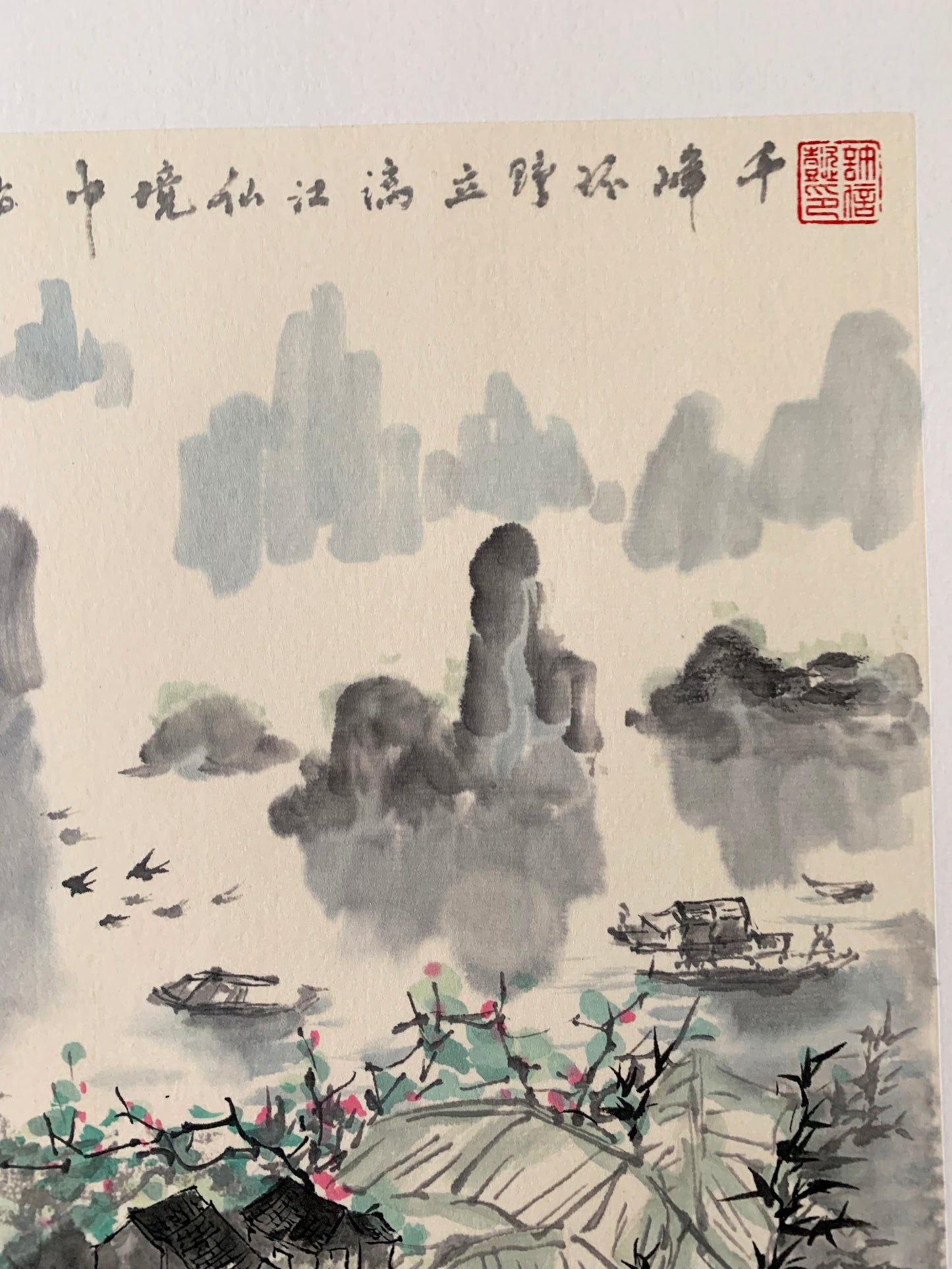 Lijiang Landscape Original Chinese Ink Painting