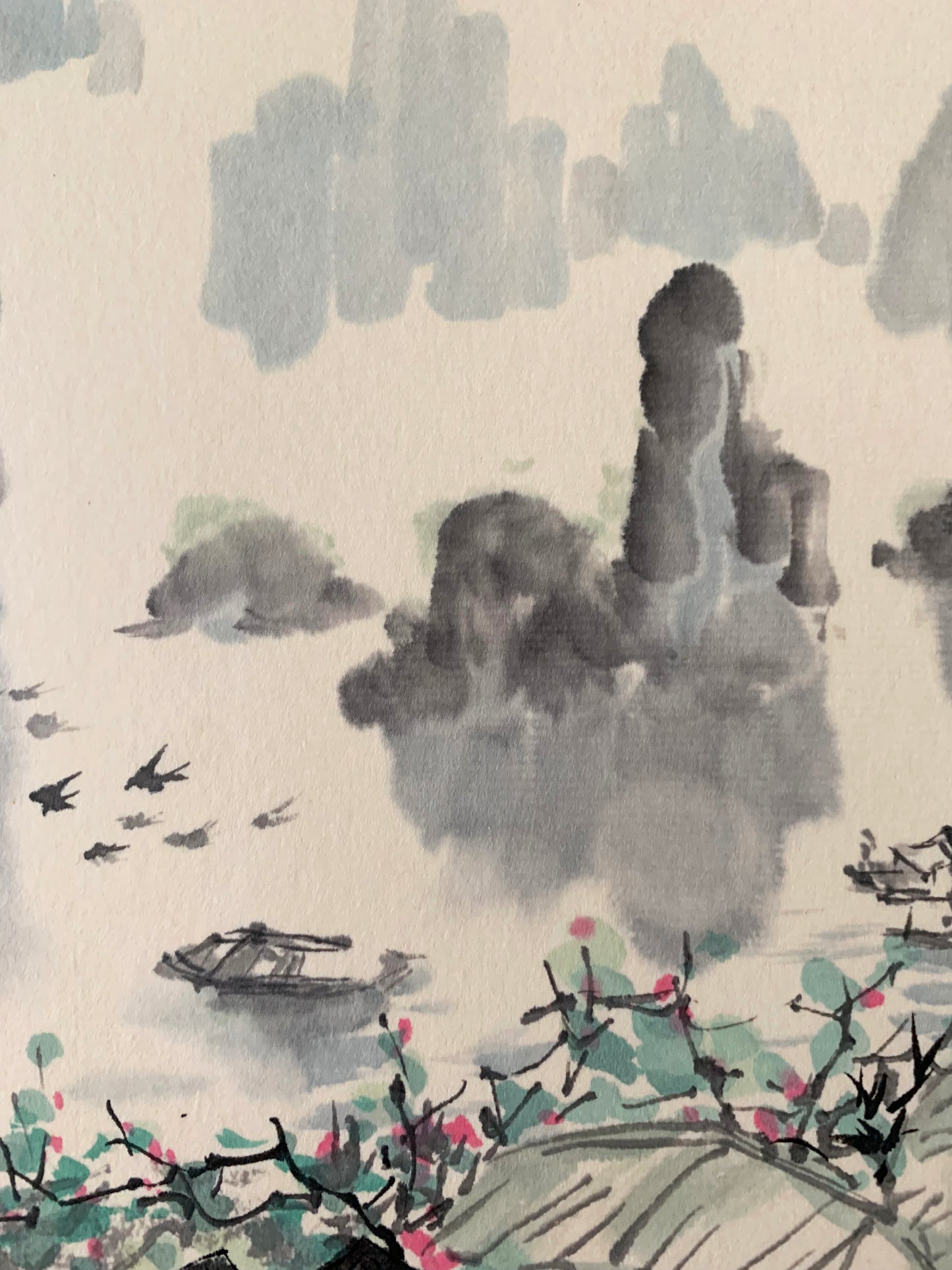 Lijiang Landscape Original Chinese Ink Painting