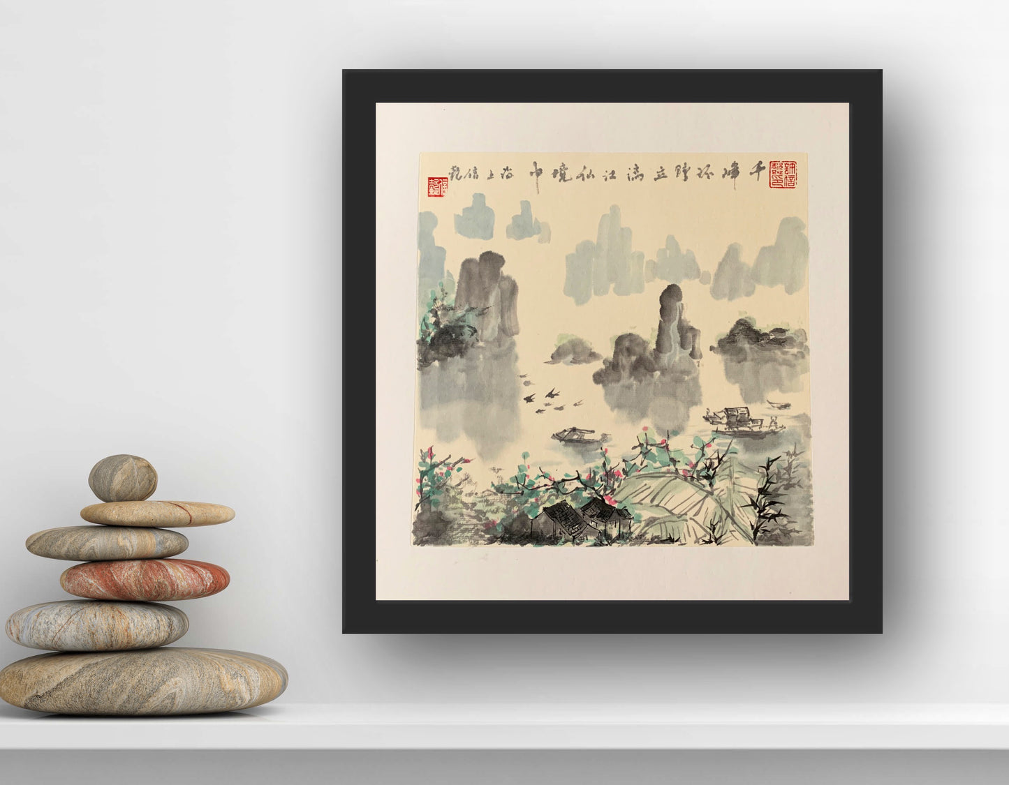 Lijiang Landscape Original Chinese Ink Painting